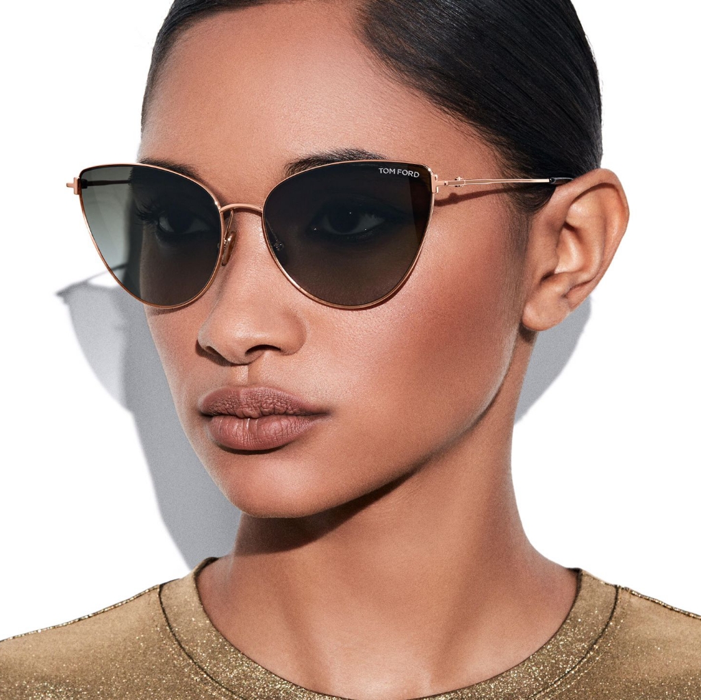 New Original Tom Ford Eyewearcat-Eye Sunglasses